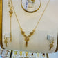 Luxury Gold Necklace Set Jewelry Gift for Women