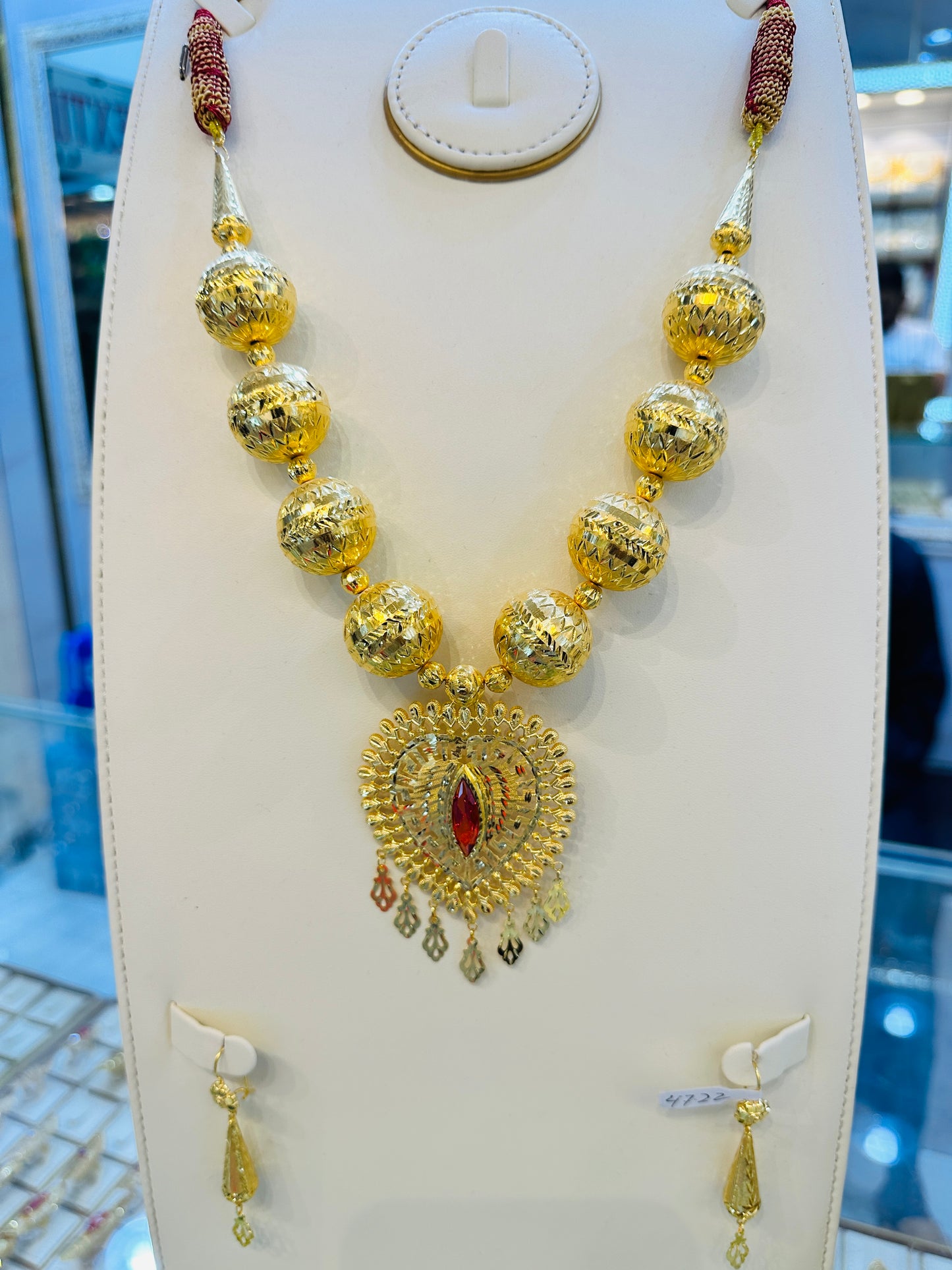 Luxury Gold Necklace Set Jewelry Gift for Women