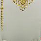 Luxury Gold Necklace Set Jewelry Gift for Women