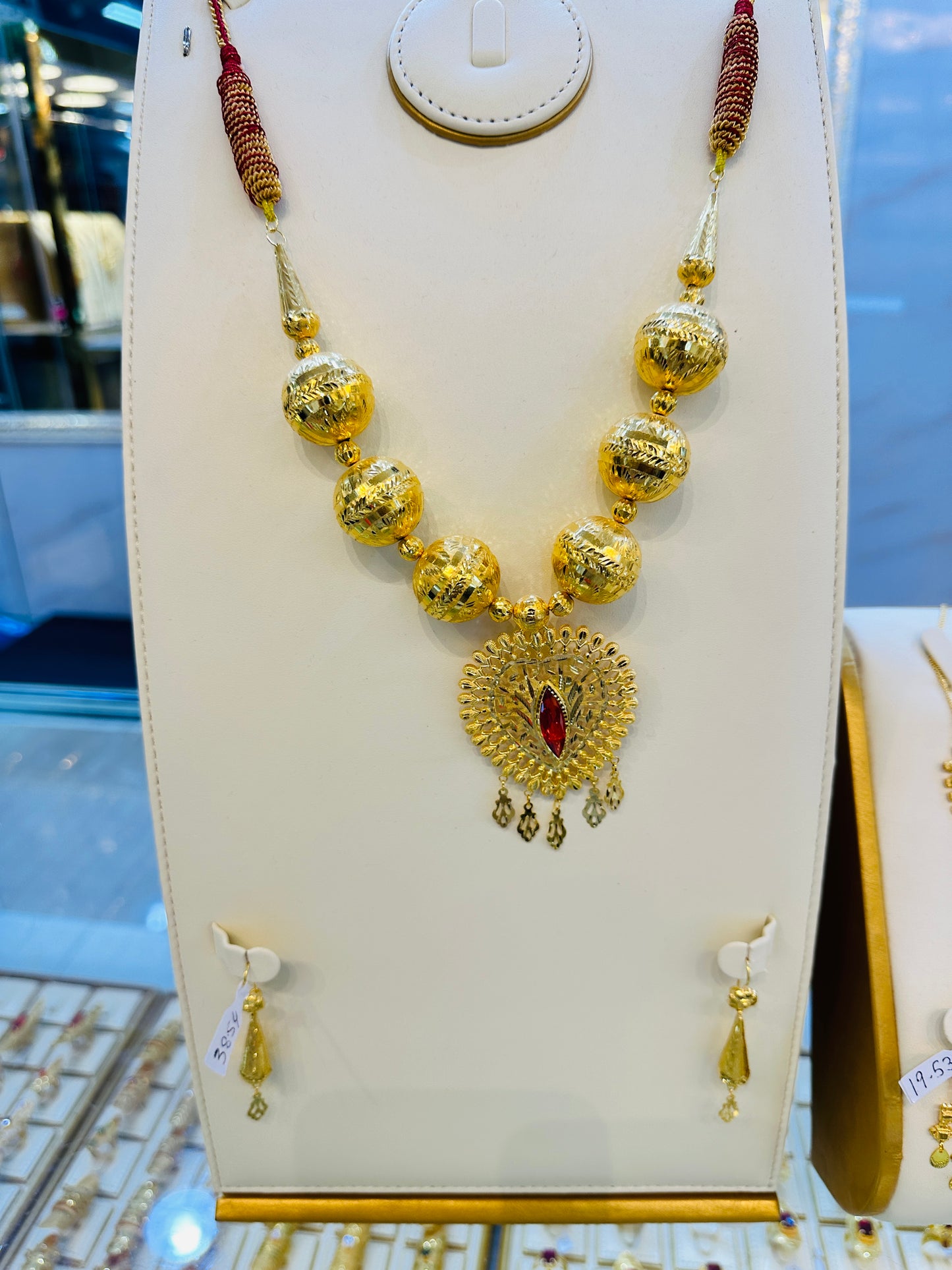 Luxury Gold Necklace Set Jewelry Gift for Women
