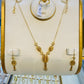 Luxury Gold Necklace Set Jewelry Gift for Women